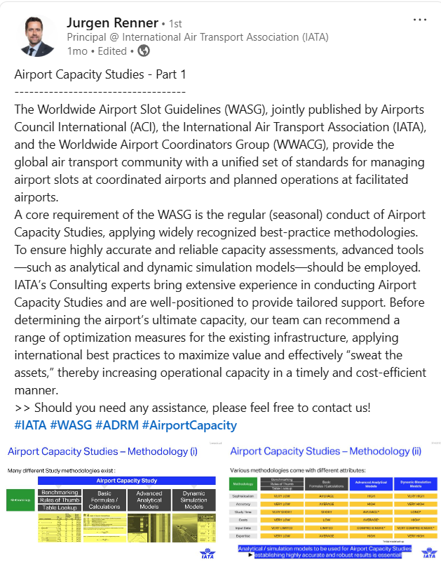 Captura de la publicación de Jurgen Renner sobre WASG